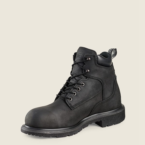 Red Wing Mens Safety Boots - Dynaforce® - 6-inch Waterproof Toe - Black - BTS263475